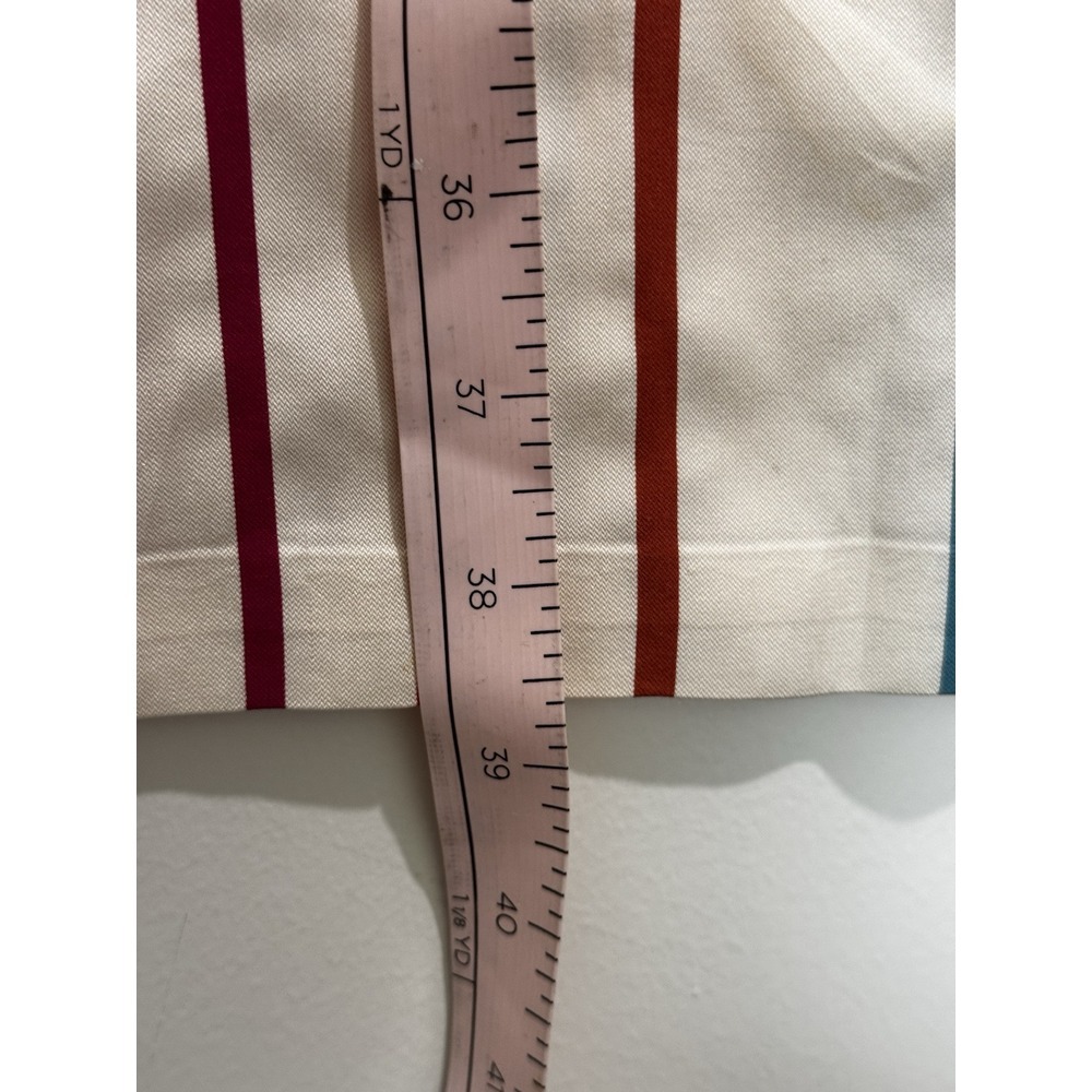 Loro Piana Women's Abito April Santa Crus Striped Silk Shirt Dress US Size L - Picture 8 of 12